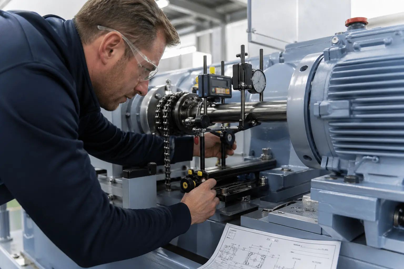 Maschinenmontage